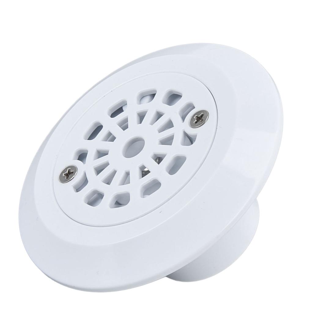 Plastic Pool Water Outlet White Floor Drain Water Inlet Draining Accessory for Swimming Pools Hot Springs Spas