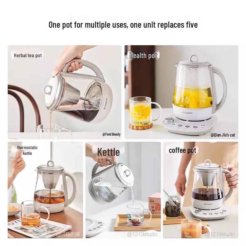 Buydeem K156 Multifunction Wellness Kettle CN plug (adapter included)