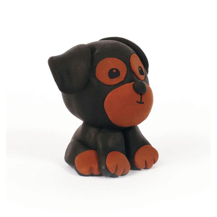 Kreativt leketøy - DTM LOISIRS CREATIFS - Grå hund modellkitt - Enkelt å lage