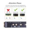 M.2 NVME SSD Case Convert 2013-2017 NGFF PCIE To M2 Adapter for A1465 A1466 A1398 A1502 PCI-E PCI Express M Key Connector