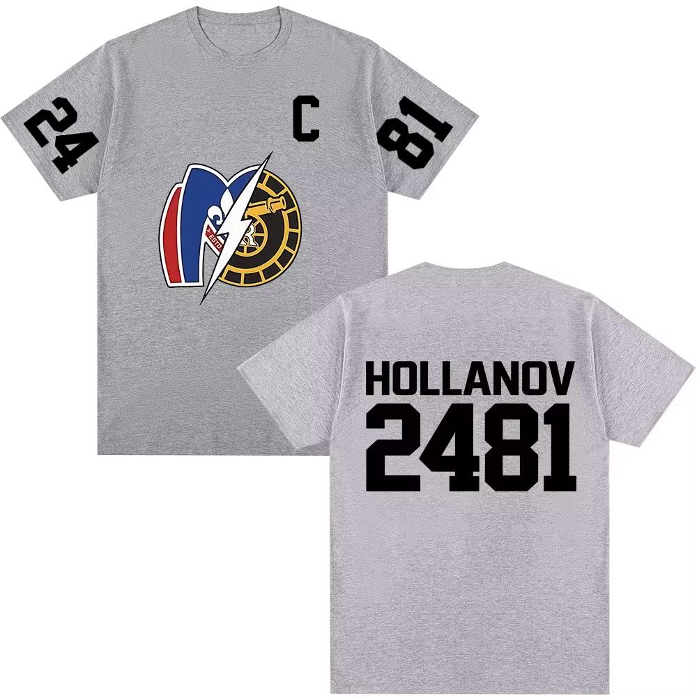 Heated Rivalry Shane Hollander 24 Montreal Metros Tshirts Unisex Women Fashion Vintage T Shirts Pure Cotton Casual Tshirt