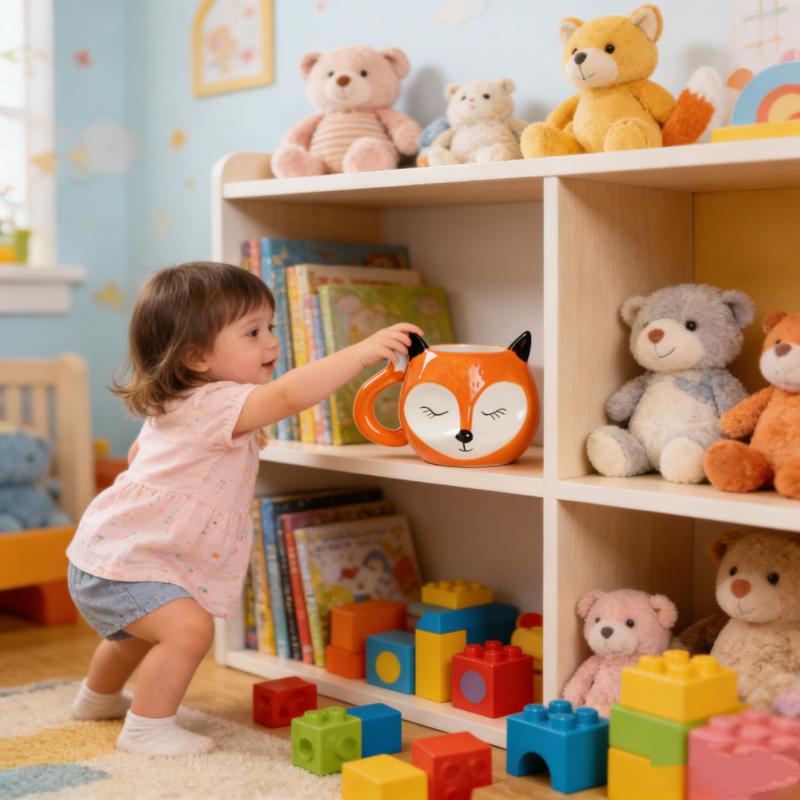 Cartoon Vormige Keramische Mok Creatieve Koffie Melk Thee Water Kop Leuke Kinderen Ontbijtkop Huishoudelijk Drinkgerei