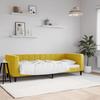VidaXL Daybed Yellow 80x200 Cm Velvet 354006