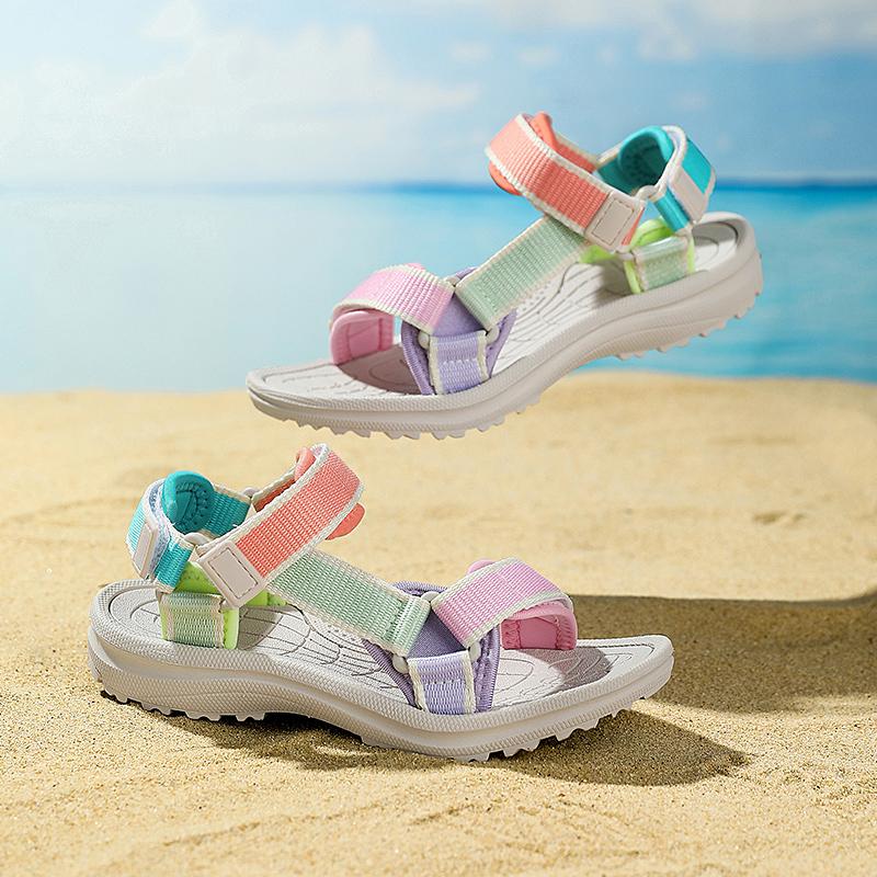 Summer Fashion Children's Girls Sandals Breathable Sport for Boys Casual Outdoor Beach Comfortable Kids Non-slip Student Shoes
