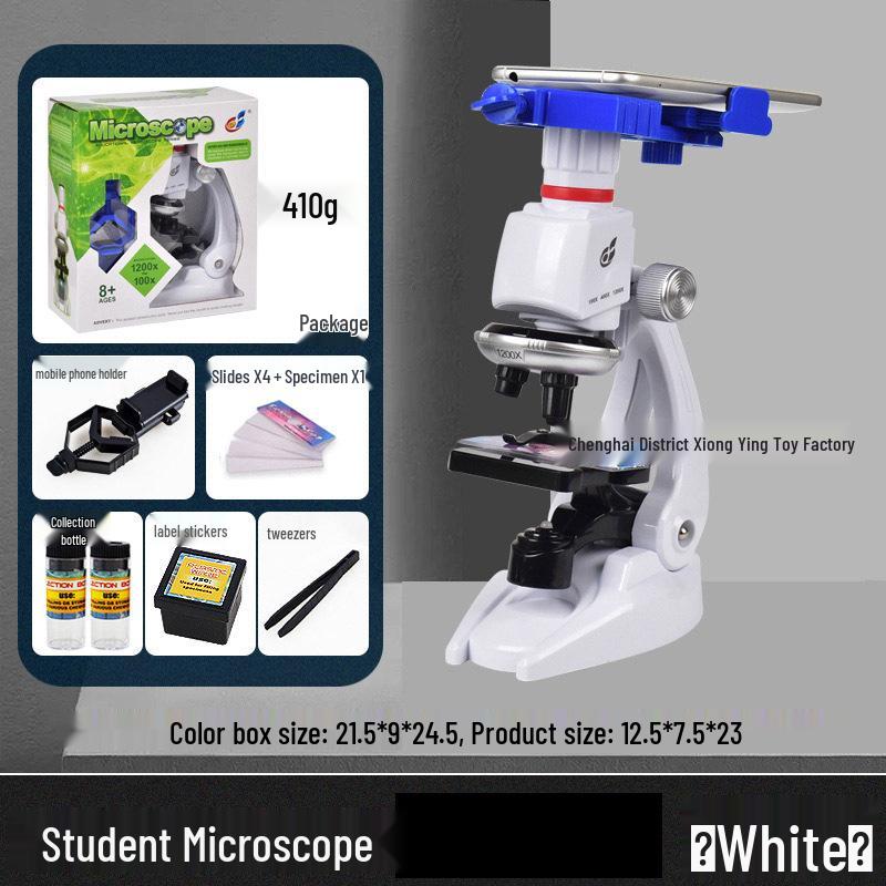 High-Definition Educational Microscope Toy for Primary School Students
