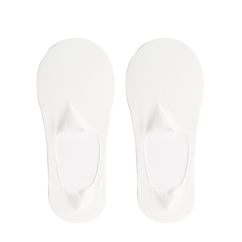 1 Pairs Socks Women's Summer Ultra-thin Invisible Low Cut Silicone Anti-slip Mesh No Show Ice Silk Solid Boat Socks