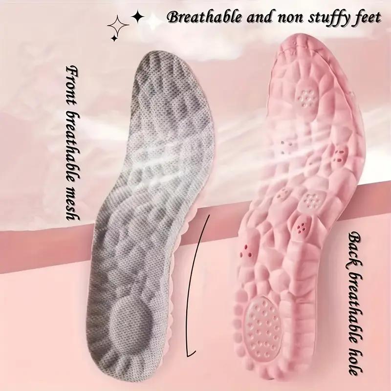 Ultra-Soft EVA Insoles - Odor-Eliminating, Breathable & Sweat-Absorbent for Running & Standing Comfort