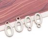 Stainless Steel 26 English Letter Pendant Charm for DIY Bracelets and Necklaces