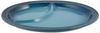 Le Creuset Multi-Oval Plate (Small), Marine Blue, Heat and Cold Resistant, Microwave and Oven Safe [Official Japanese Product]