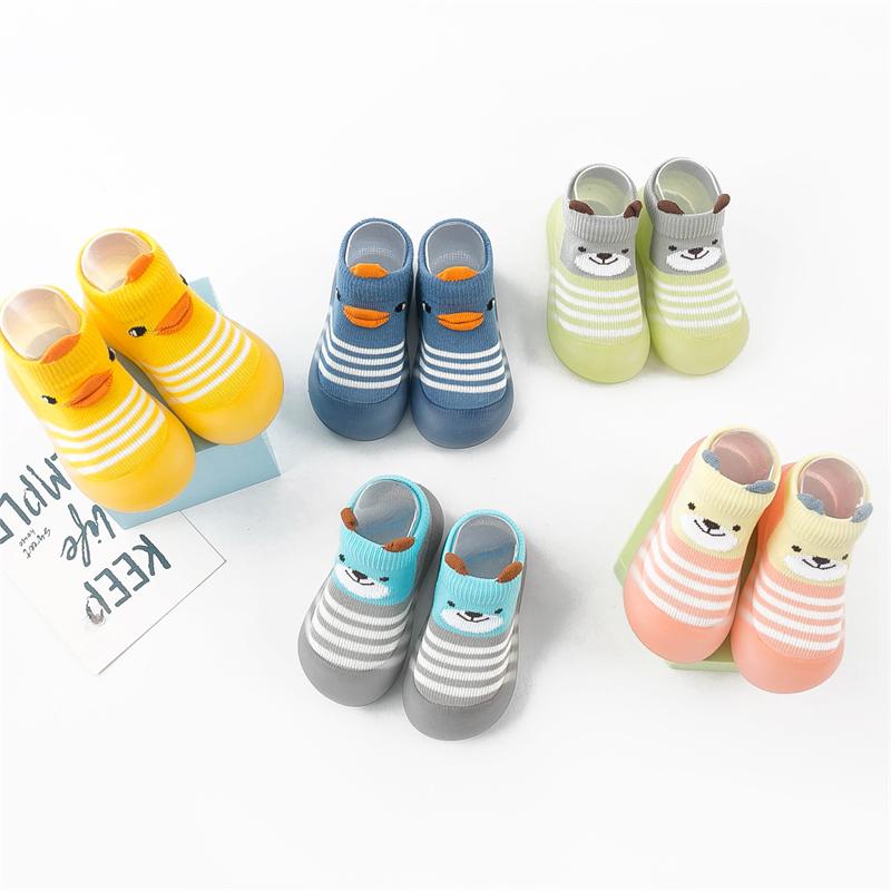 Baby Socken Schuhe Kleinkind Nette 3D Cartoon Kinder Jungen Schuhe Weiche Gummi Sohle Kind Boden Sneaker Kleinkind Mädchen Erste walker