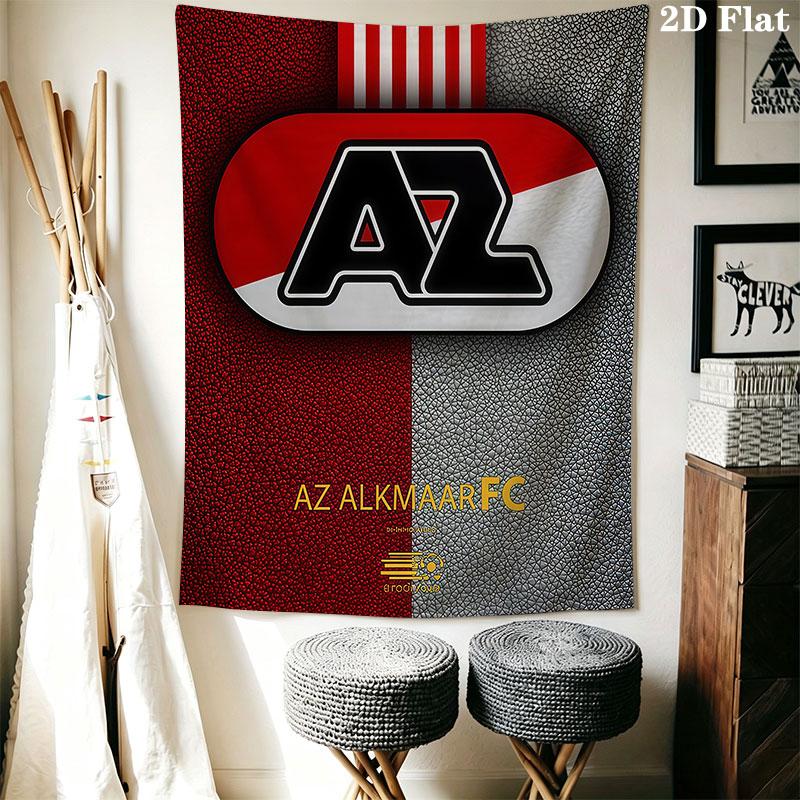 AZ Alkmaar club Wall Hanging Printed Fabric Blanket Decorative Tapestries for Bedroom Living Room Home Decor