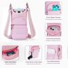 Crossbody Water Bottle Bag Water Bottle Pouch Mug Holder With Shoulder Strap For Walking, Hiking And Cycling