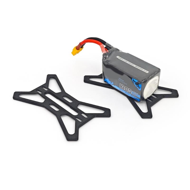 5PCS PETG Drones Battery Base Protector Plate Lightweighted Designing Easy Installation For 38mm UAV Battery