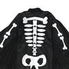 Halloween Skeleton Jumpsuit Bone Bodysuit Kids Costume for Easter Punk Party