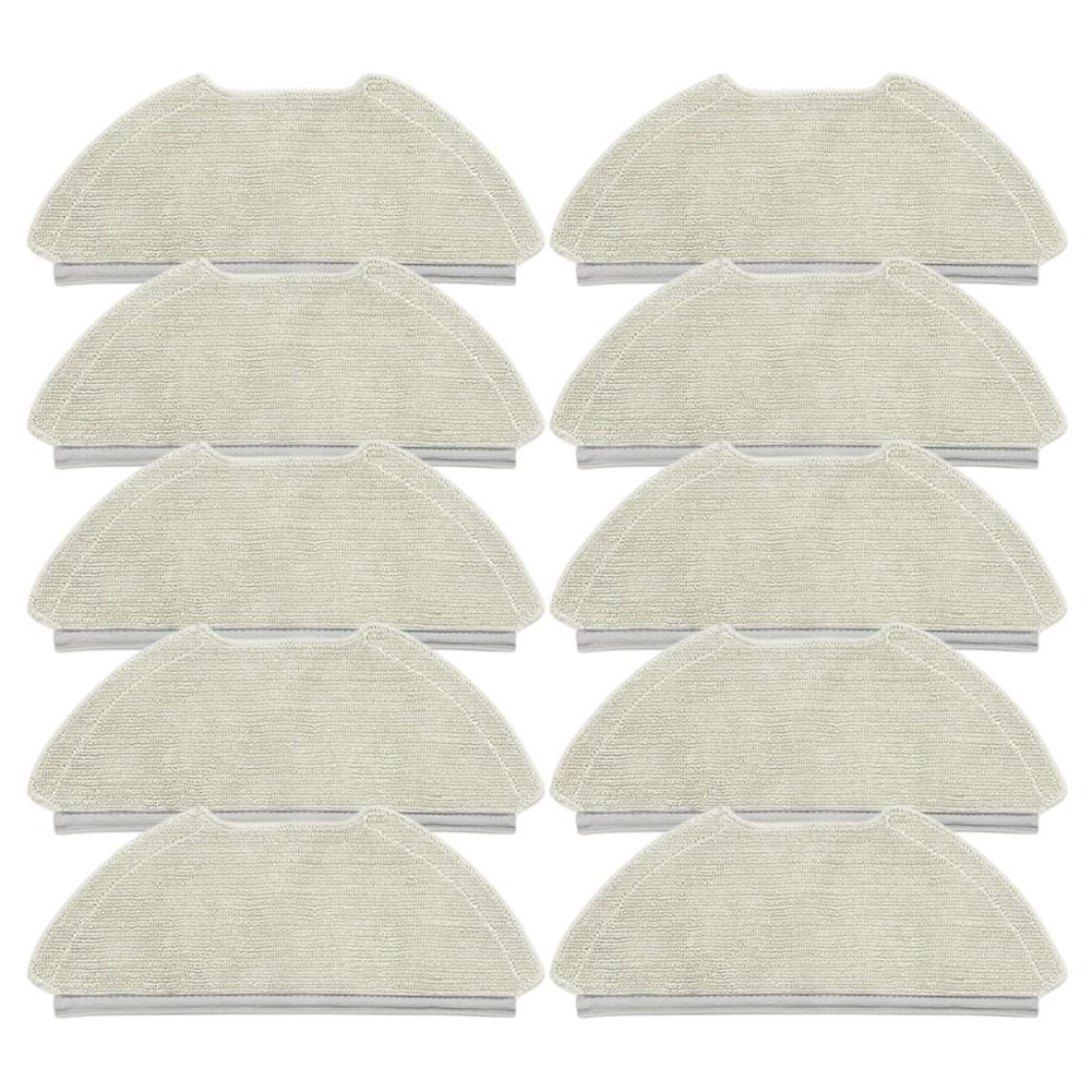 Microfiber Mop Cloths Kit for AIRROBO For T20 For FIXR For T20 Robot Vacuum Cleaner Floor Mopping 4 Pack and 10 Pack Options