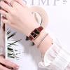 Retro Square Watch Women'S Watch Fashionable And Simple Student Watch Fresh And Versatile Waterproof Quartz Watch