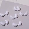 50 Stück links/rechts gespleißte Engelsflügel Nail Art Charms linke und rechte Flügel weißes Harz Nail Art Dekorationswerkzeuge