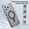 For iPhone 14 Pro Max Magnetic Case Reinforced Corners PC+TPU Phone Cover