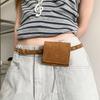 Korean Style Women Waist Bag Suede Waist Packs Fashion Waistband  Women