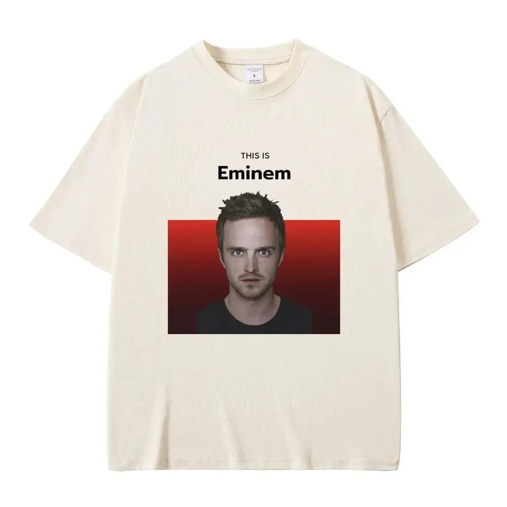 Unisex This Is Eminem T Shirt Jesse Pinkman Funny Meme Tshirt Classic Vintage Breaking Bad T-shirt Women Fashion Casual Women Tees