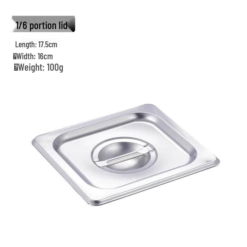 Stainless Steel Gastronorm Food Pan with Lid