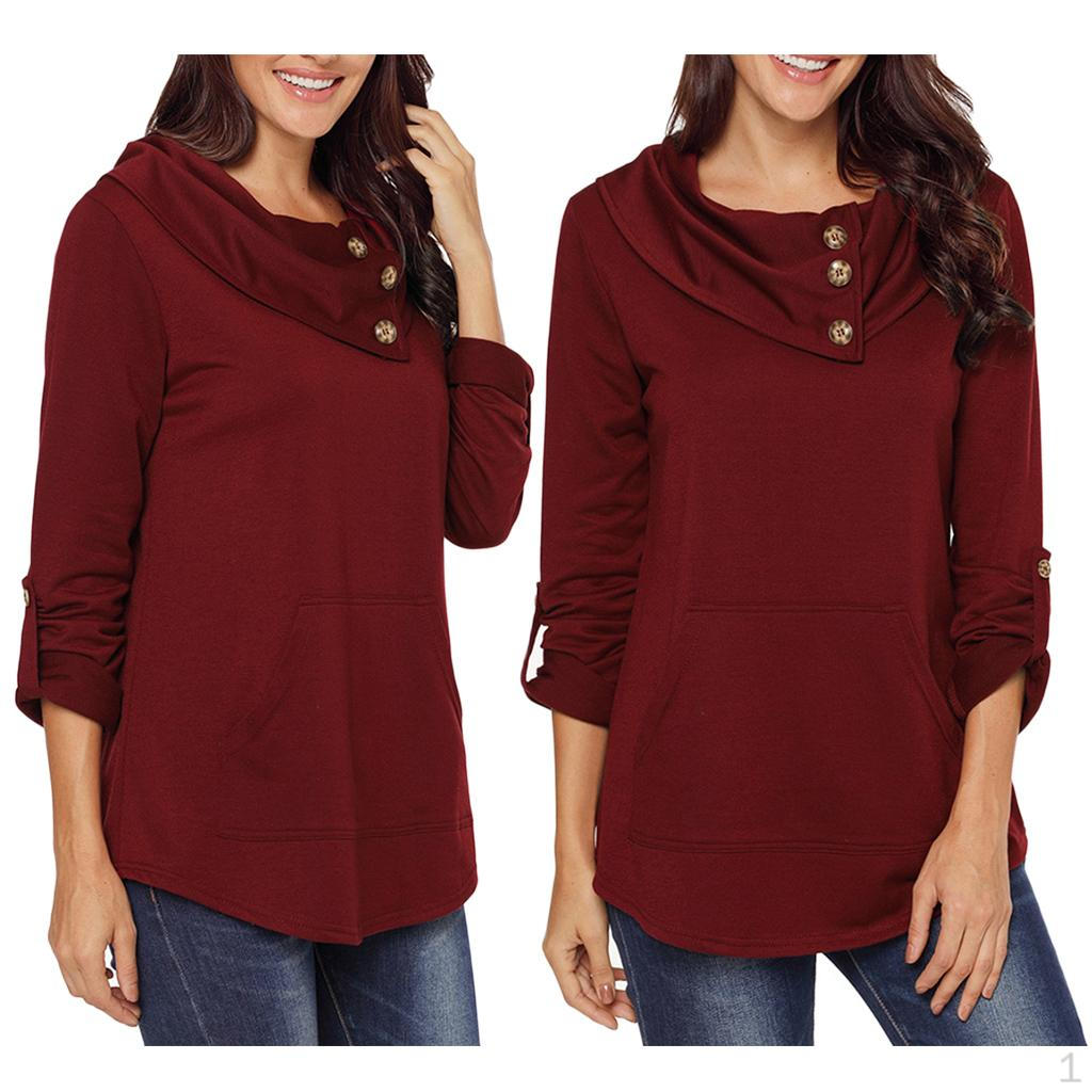 

Толстовка с капюшоном большого размера, пуловер, пальто, топы, блузка с длинным рукавом вино красного