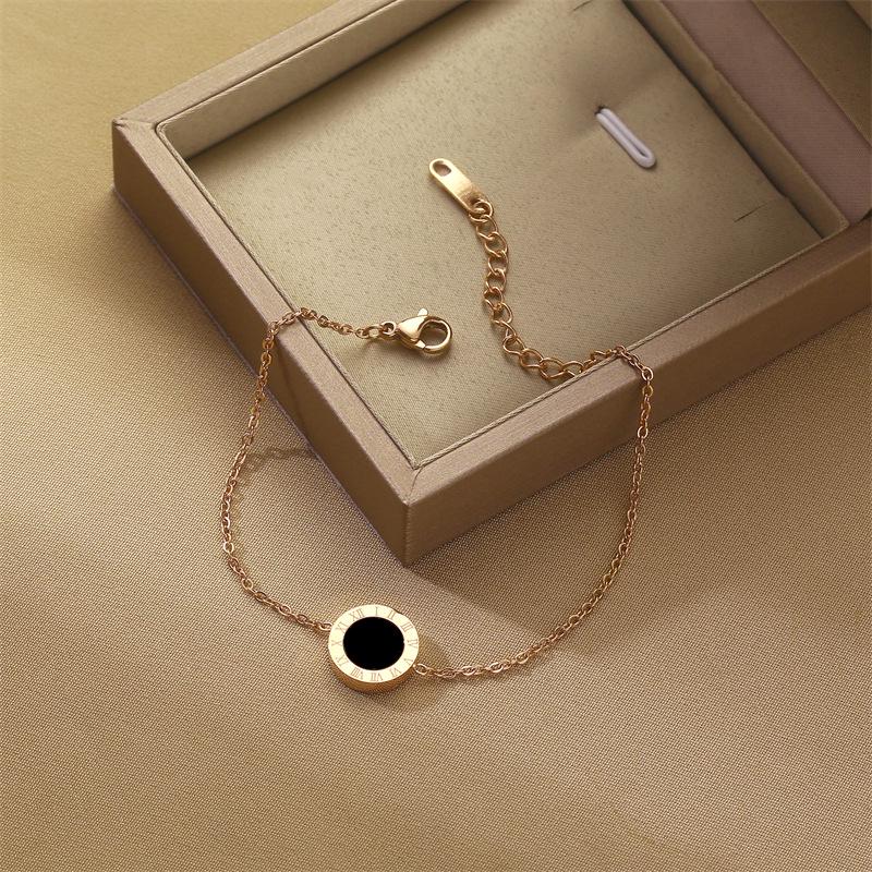 Koreanisches Dongdaemun Titanstahl Damenmode Armband - Edelstahl, High-End, Grenzüberschreitendes Design.