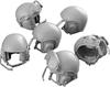 Royal Model 1/35 Scale Resin Kit of 6 Modern American CVC Helmets (Scenery Model) RM891