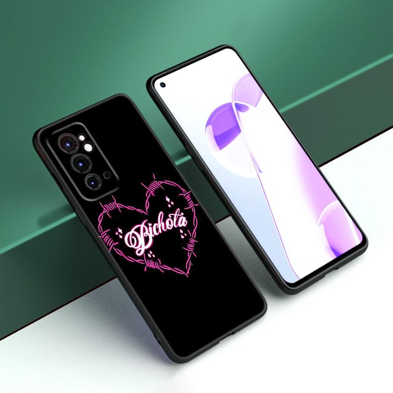 Karolg Manana Sera Bonito Black Phone Case For OnePlus 9R 10R 11R 12R ACE 2 Pro 2V 3V Nord CE 2 3 Lite 4 N10 N20 N30 SE 5G