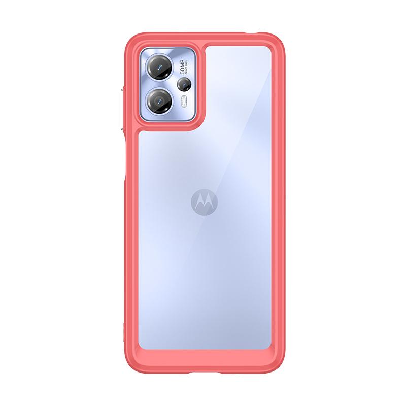 Für Moto G23 Hülle Abdeckung Moto G 23 13 G23 G53 G13 G73 Capas Stoßfestes Handy Bumper Rückseite Transparent Farbe Klar Fundas Moto G23