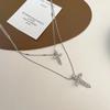 Cross Two-Piece Necklace