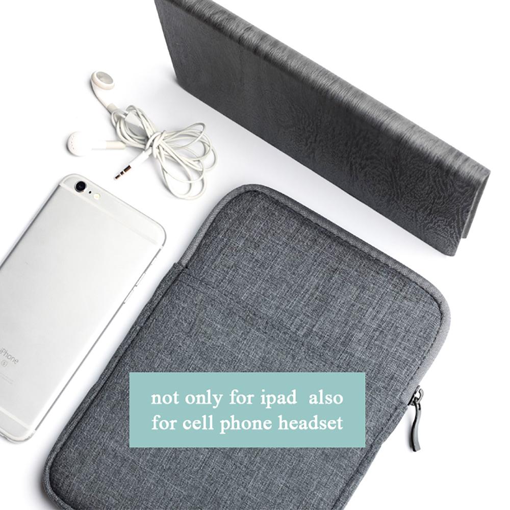 For iPad Mini A17 Pro Cover Sleeve Pouch Bag for iPad Mini 6 Mini 123 Mini 5 Mini 4 Unisex Liner for iPad 8.3 Inch iPad Bag