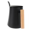 Indoor Watering Can Stainless Steel Wooden Handle Watering Pot with Long Spout for House Plants Flowers Succulents