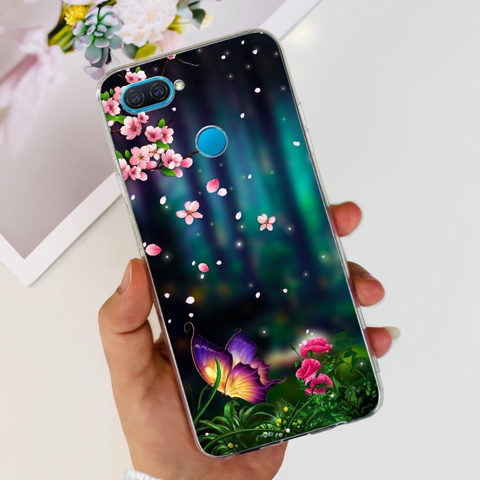 Case For Oppo A12 6.22" Cute Cartoon Dinosaur TPU Soft Silicone Clear Cover For Oppo A12 A 12 CPH2083 Phone Case Funda Bumper