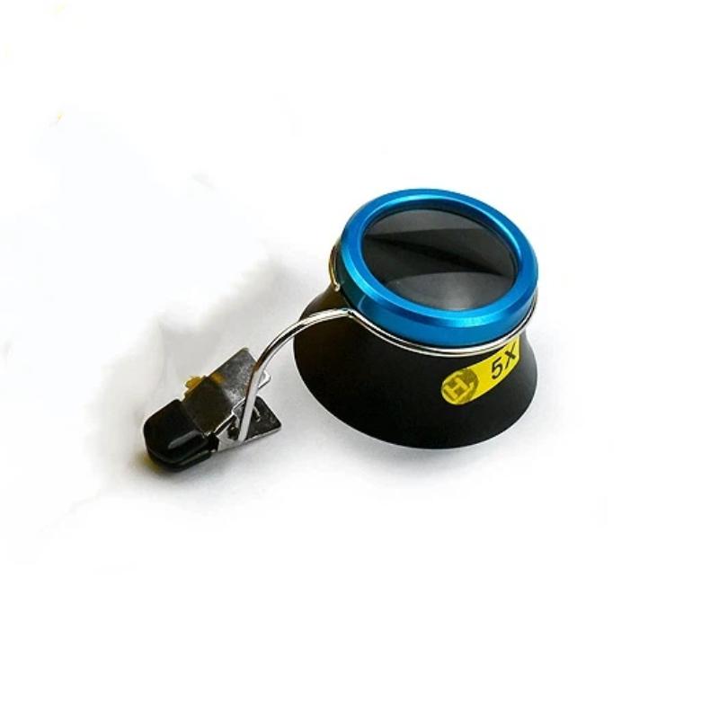 5X 10X 20X Eyeglass Magnifying Glass Clip On Magnifier Watchmaker Jewelry Watch Repair Tools Magnifying Glass Kit Service Tool