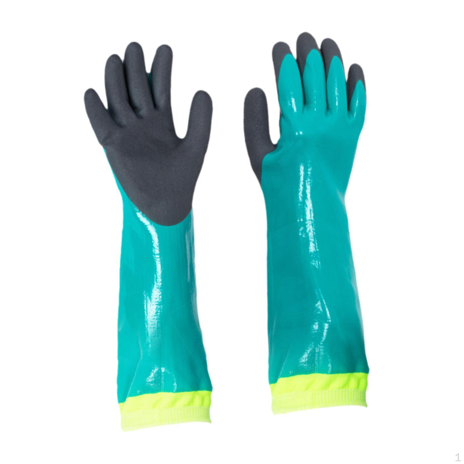 

Перчатки для рыбалки и погрузочно-разгрузочных работ, многофункциональные резиновые перчатки с прочным захватом для сельскохозяйственных работ для женщин Elastic Closure