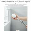 Stainless Steel Toilet Bowl Brush and Holder Deep Cleaning Toilet Cleaning Brush  Bathroom