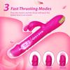 Thrusting Dildo Vibrator Adult Toys for Women-Sex Toy Dildos Rabbit G Spot Vibrator with 3 Fast Thrusting 10 Vibration Modes Sex Toy for Women Couple