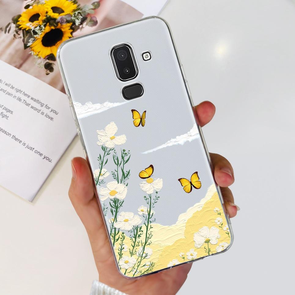 Case for Samsung Galaxy J8 2018 Case Silicon Back Cover for Samsung J8 2018 J810 Funda for Samsung J8 2018 Phone Case Clear Etui