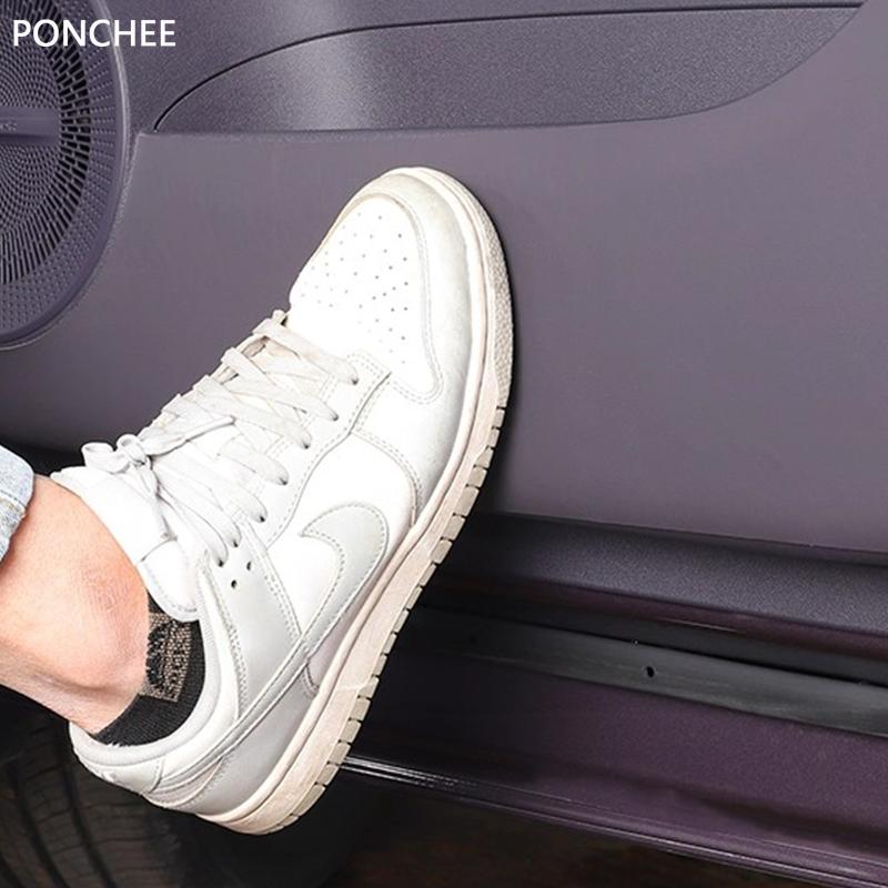 For Leapmotor B10 2025 2026 Door Anti-kick Pad Interior Decorative Door Panel Protective Pad Automobile Modification Supplies