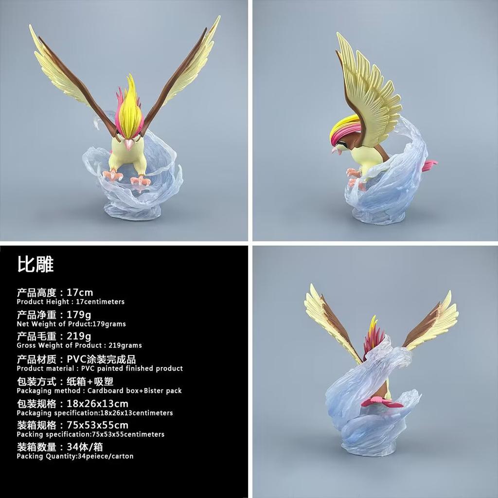 Elf, Bite Sharks, Rockets, Birds Bobo And Birds, Nido Queen, Powercrocodile Figure