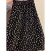 French New Retro Floral Skirt Small High Waist Thin Temperament Skirt Foreign Style Age Reduction Casual Style