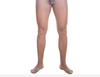 Qinghe Men's Ultra-Thin Silk Pantyhose with Sexy Invisible 200-Lb Support