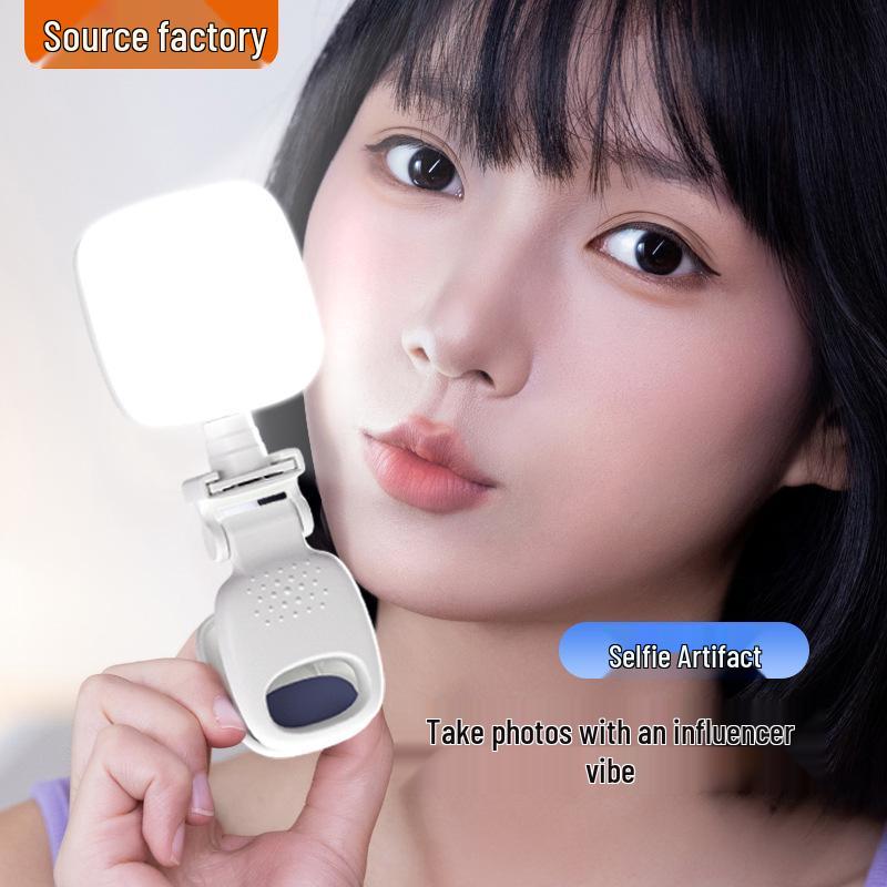 D5 Mobile Fill Light Clip: Tofu Beauty Selfie & Photography Compact Light