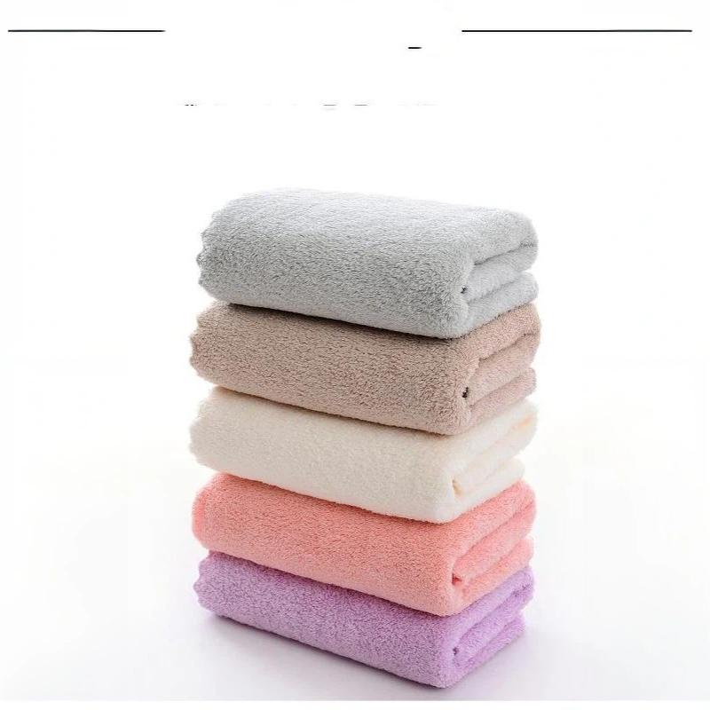 Coral Fleece Bath Towel Super Absorbent Soft Fluffy Lint Free For Bathroom Gym Travel Home Use