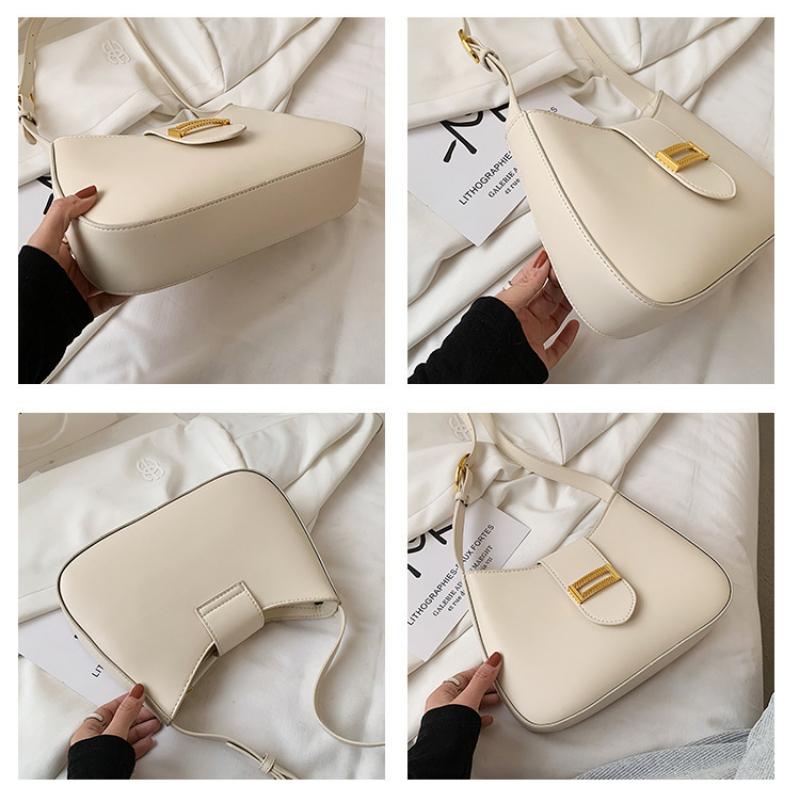 Women Shoulder Bags Simple Casual Underarm Purses and Handbags Zipper Crossbody Totes Fashion Luxury Designer Messenger Bags