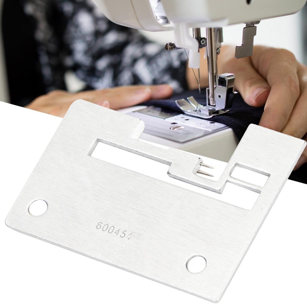 Iron Needle Plate Precision Easy Installation Sewing Machine Attachment Supporting Fabric Compatible
