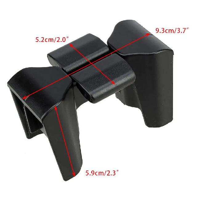 5560448020 Car Black ABS Center Console Cup Holder Insert Divider Fit For Toyota Highlander 2007 2006 2005 2004 2003 2002