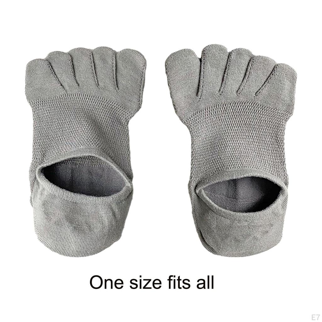 Femingersockor Andningsbara Sport Shorts för Löpning Casual