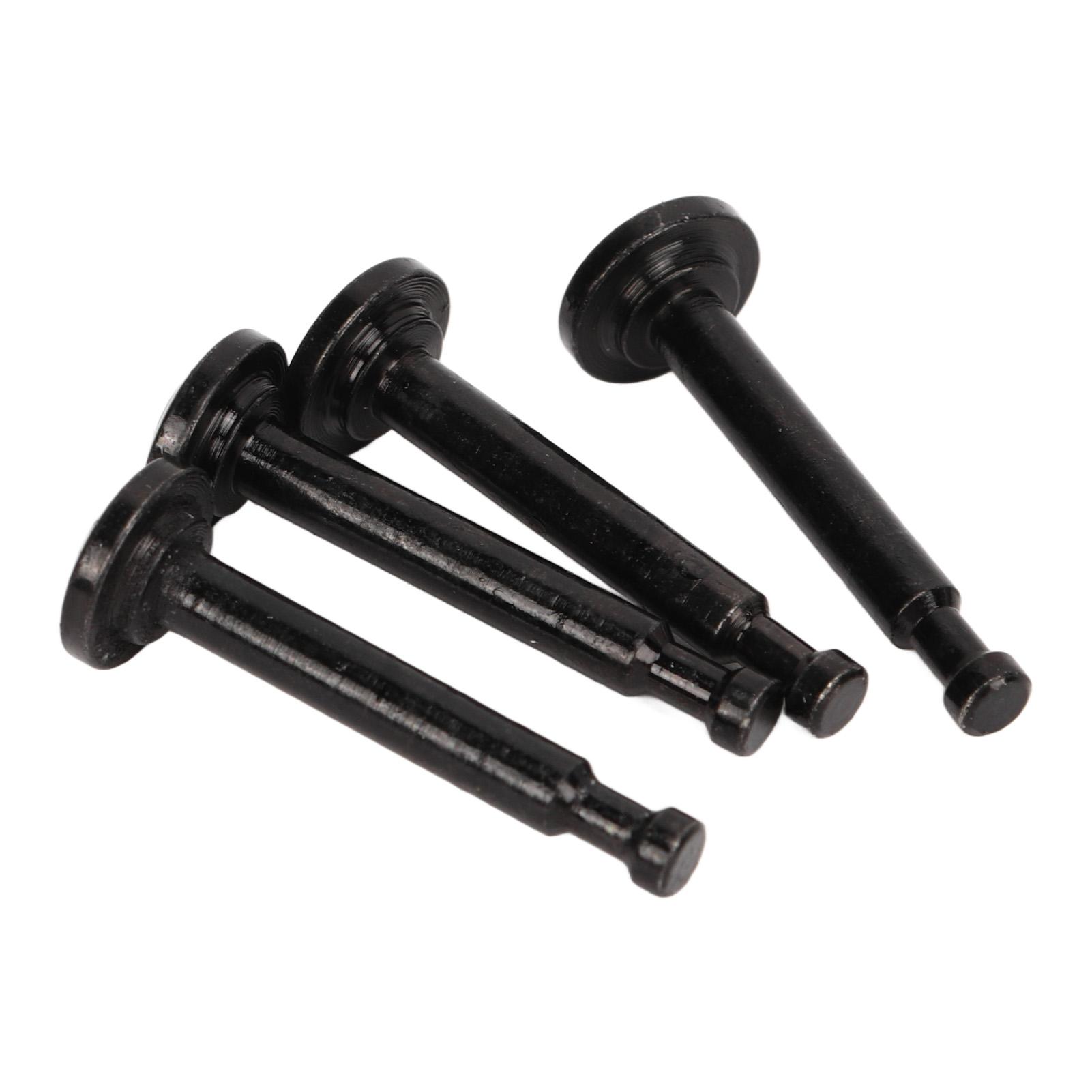 

4Pcs Shock Absorber Pin Steel Tight Fit Shock Absorber Pin Kit for ARRMA 17 18 RC Car Silver